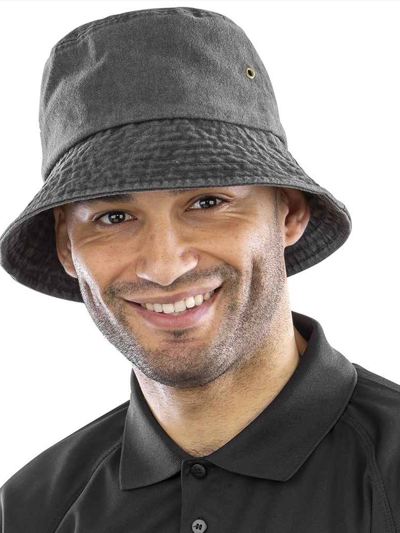 Result Cotton Vintage Bucket Hat