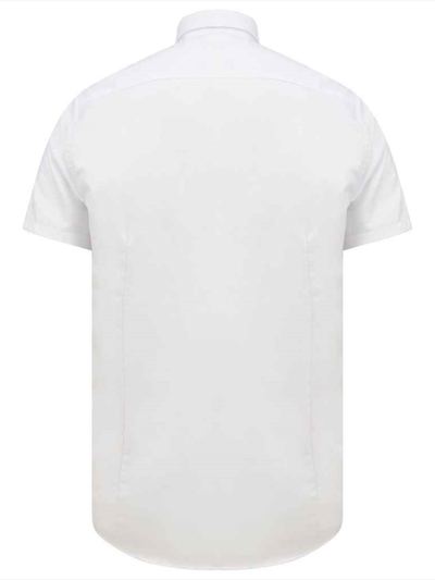Short Sleeve Slim Fit Oxford Shirt