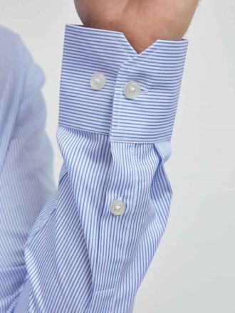 NEOBLU Baptiste Striped Long Sleeve Shirt