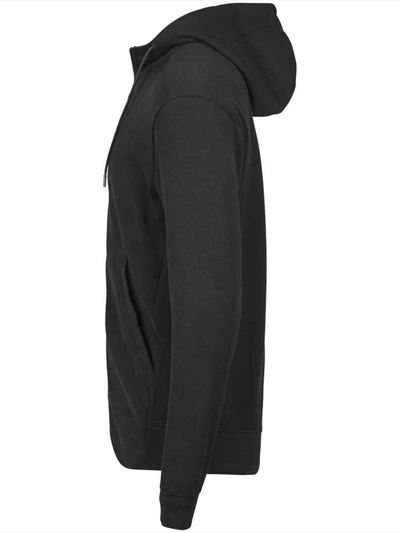 Tee Jays Ribbed Interlock Full Zip Hooded Sweatshirt