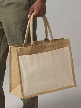 Westford Mill Pocket Jute Shopper