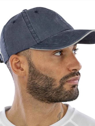 Result Washed Fine Line Cotton Cap