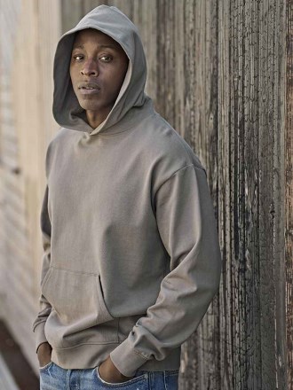 Tee Jays Unlabeled Heavy Loose Fit Hooded Sweatshirt