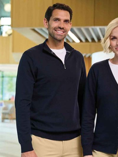 Brook Taverner Copenhagen 1/4 Zip Jumper