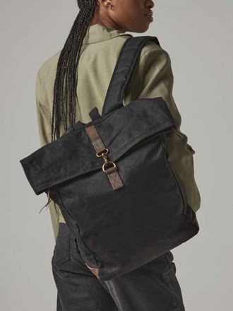 Quadra Heritage Waxed Canvas Backpack