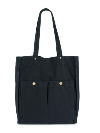Kimood Washed Cotton Bag with Pockets