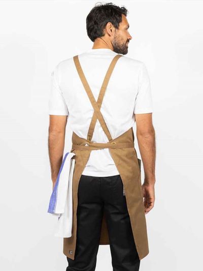 Le Chef Crossover Bib Apron