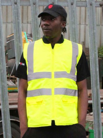Warrior Hi-Vis Reversible Bodywarmer