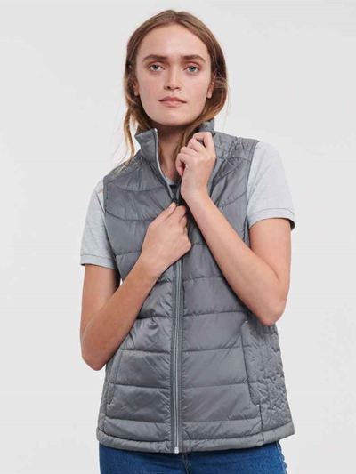 Russell Athletic Ladies Nano Padded Bodywarmer