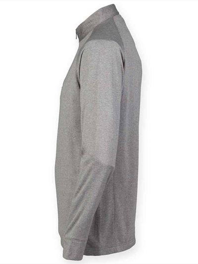Henbury Zip Neck Wicking Top
