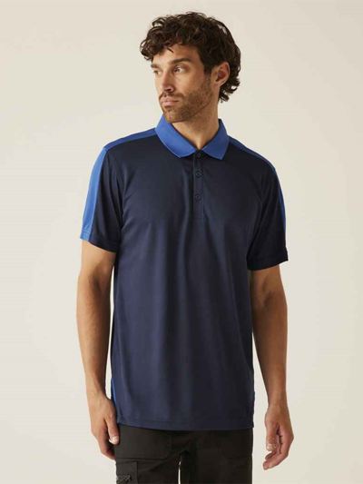 Regatta Contrast Quick Wicking Piqué Polo Shirt
