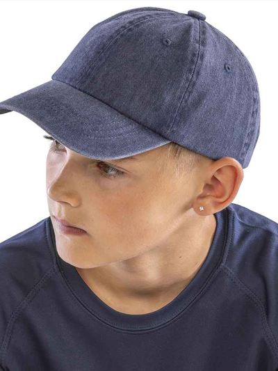 Result Core Kids Pure Cotton Vintage Cap