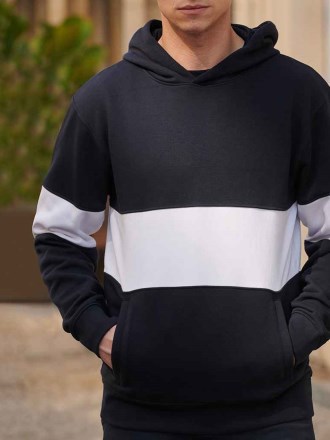 Heavyweight Panelled Hoodie