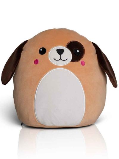 Squidgy Animals Brown Dog
