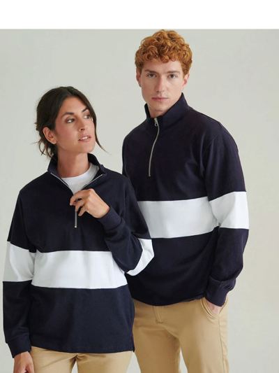 PANELLED 1/4 ZIP