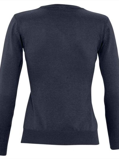 SOL'S Ladies Galaxy Cotton Acrylic V Neck Sweater