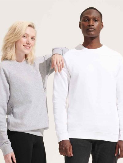 SOL'S Unisex Space Organic Raglan Sweatshirt