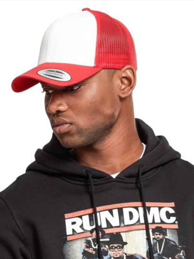 Flexfit Retro Coloured Front Trucker Cap