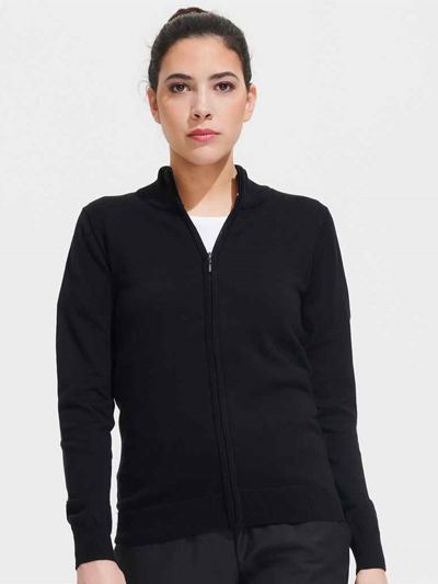 SOL'S Ladies Gordon Full Zip Cotton Acrylic Cardigan