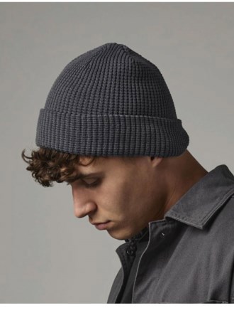 Organic Cotton Waffle Beanie