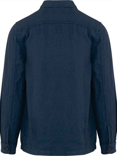 Spasso Linen Washed Overshirt