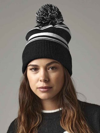 Beechfield Striped Fan Beanie