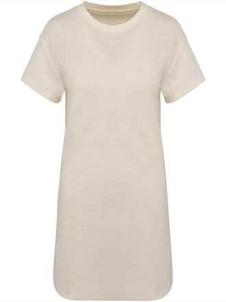 Native Spirit Ladies Terry Towel Dropped Shoulder T-Shirt Dress
