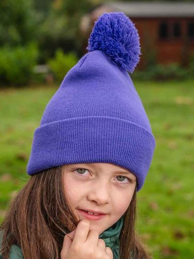 Result Core Kids Pom Pom Beanie