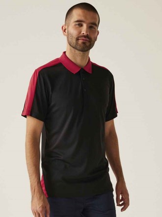 Regatta Contrast Quick Wicking Piqué Polo Shirt