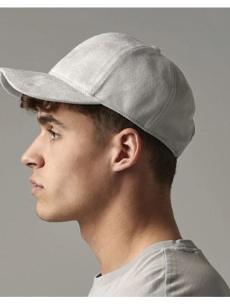 B656 Faux Suede 6 Panel Cap