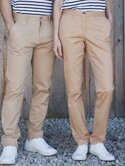 Front Row Ladies Stretch Chino Trousers