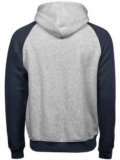 Tee Jays Two Tone Raglan Hooded Sweatshirt