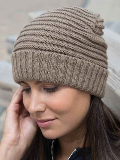 Result Braided Fleece Lined Hat