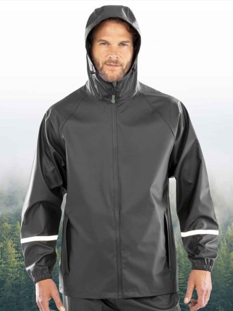 Result Recycled Prism PU Waterproof Jacket