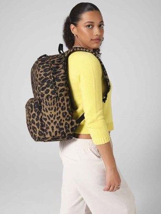 BagBase Leopard Print Backpack