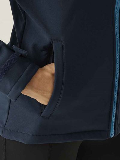 Regatta Ladies Venturer Three Layer Hooded Soft Shell Jacket