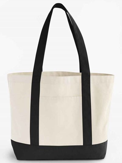 Westford Mill EarthAware® Organic Varsity Shopper
