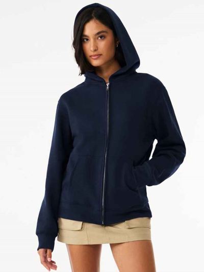 Canvas Unisex Heavy Full Zip Hoodie