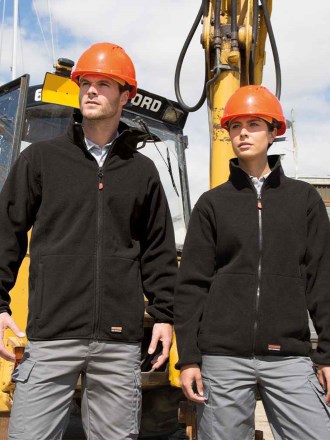 Result Work-Guard Heavy Duty Micro Fleece Jacket