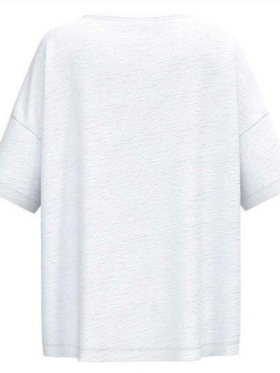 Spasso Ladies Oversized Slub T-Shirt