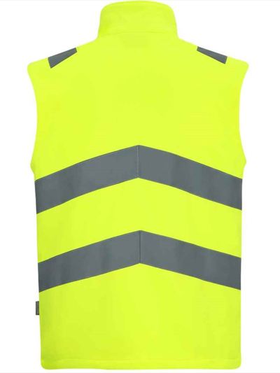 Regatta High Visibility Pro Contract Ablaze Soft Shell Bodywarmer