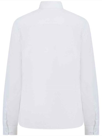 Henbury Ladies Long Sleeved Cotton Feel Coolplus® Shirt