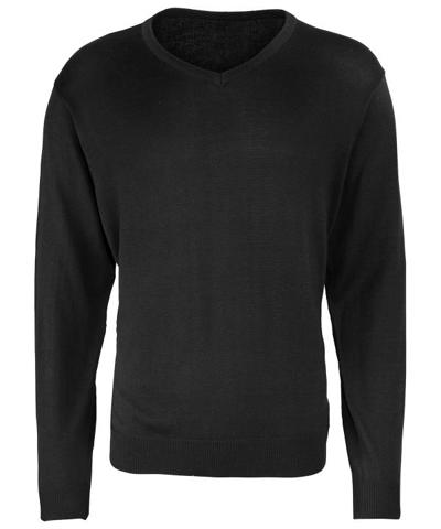 V Neck Knitted Sweater