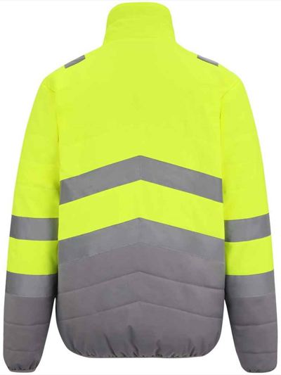 Regatta High Visibility Two Tone Thermal Baffle Jacket