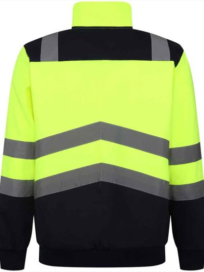 Regatta High Visibility Pro 1/4 Zip Sweatshirt