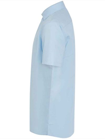 Henbury Short Sleeved Cotton Feel Coolplus® Shirt