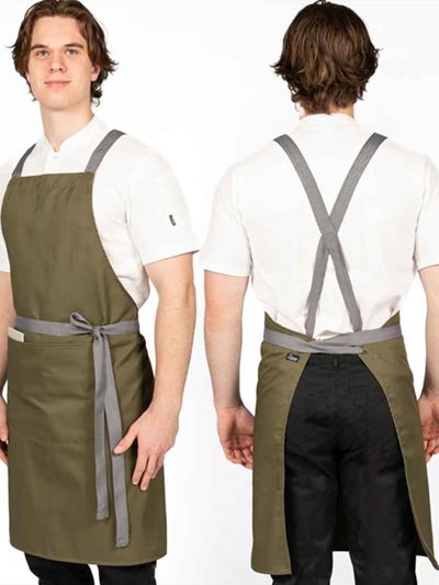 Dennys Cross Back Apron