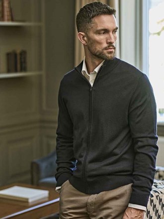 Tee Jays Knitted Full Zip Sweater