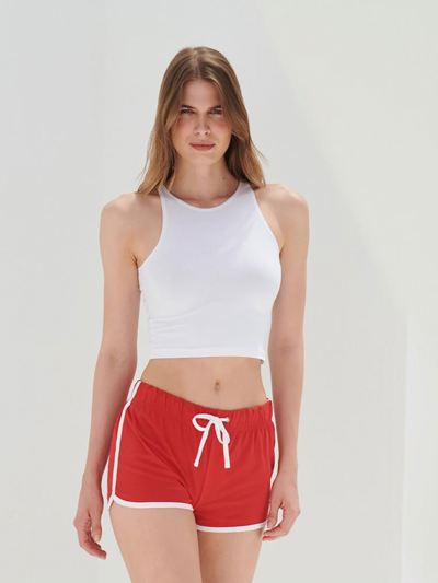 SK069 Ladies Retro Fit Shorts
