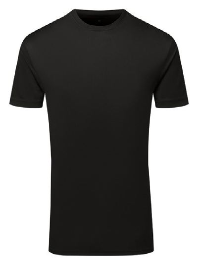Cationic recycled textured tee